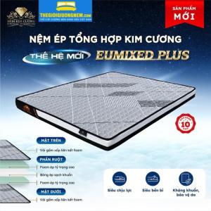 NỆM CAO SU ÉP TỔNG HỢP KIM CƯƠNG THẾ HỆ MỚI - EUMIXED PLUS