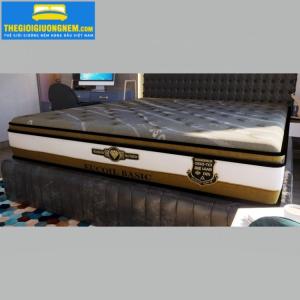 NỆM LÒ XO TÚI ĐỘC LẬP LÓT CAO SU KIM CƯƠNG - EUCOIL BASIC