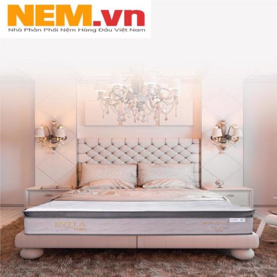 Dunlopillo EVITA New - Nệm Lò Xo Cao Cấp Lót Cao Su Nhập Khẩu