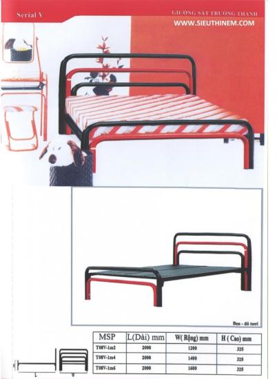 GIƯỜNG SẮT TRƯỜNG THÀNH GSTT908 | MUA ONLINE GIẢM 20%