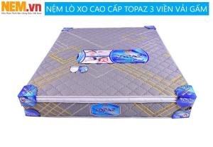 Nệm Lò Xo Cao Cấp Topaz 3 Viền Vải Gấm – Mua Online Giảm Đến 50%