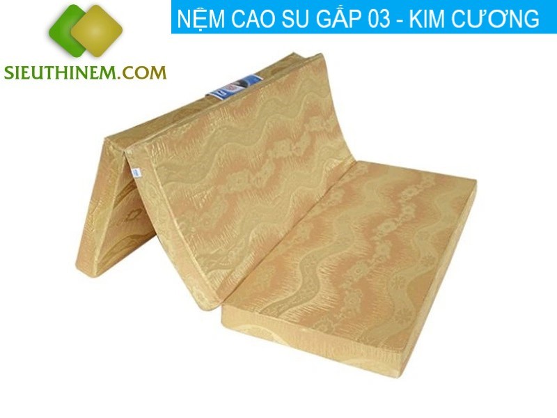 NỆM CAO SU GẤP 3 - KIM CƯƠNG