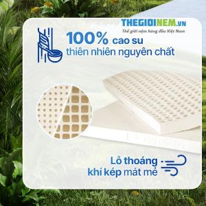 NỆM CAO SU THIÊN NHIÊN KIM CƯƠNG HAPPY GOLD - KHUYẾN MÃI LỚN