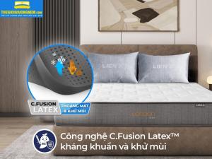 NỆM LÒ XO TÚI LÓT CAO SU THAN HOẠT TÍNH LIÊN Á - COCOON GREY | MUA ONLINE GIẢM GIÁ LỚN