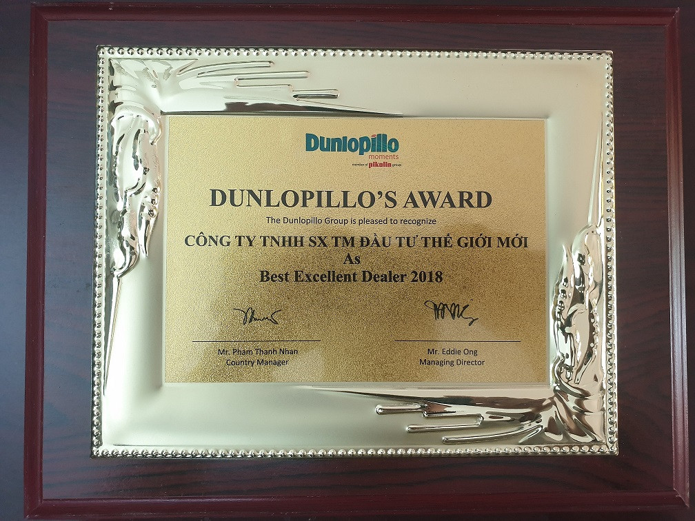 Dunlopillo  Award 6